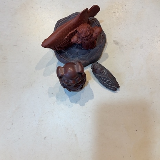 紫砂茶宠雕塑瑕疵茶宠