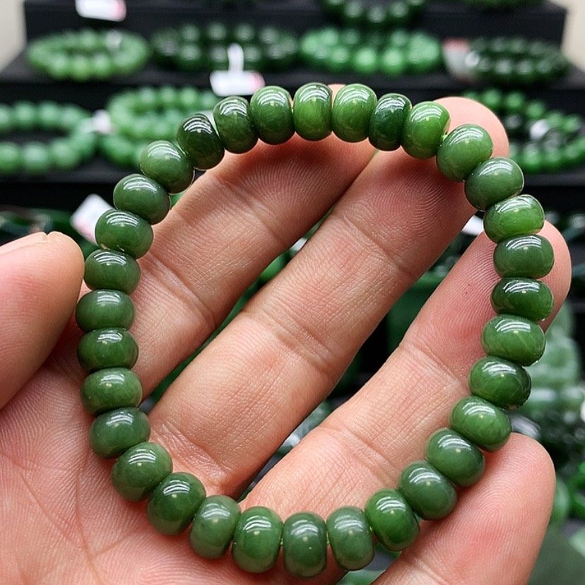 【闪购商品】和田玉（碧玉）手链未镶嵌