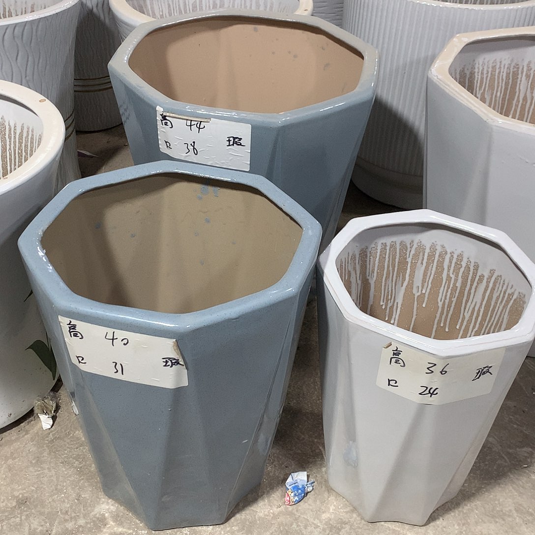 高温陶瓷花盆微瑕