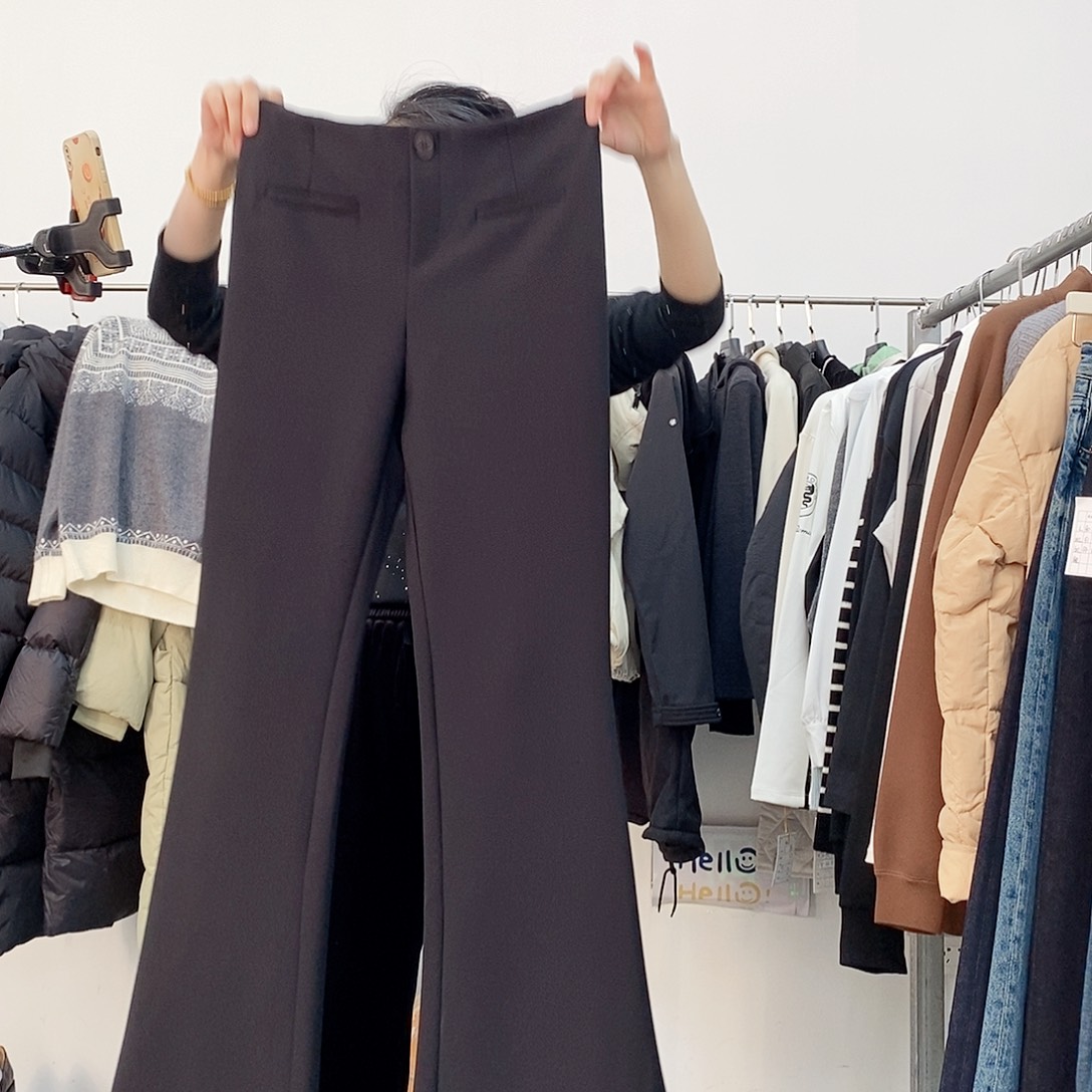 L120斤以内微喇西裤