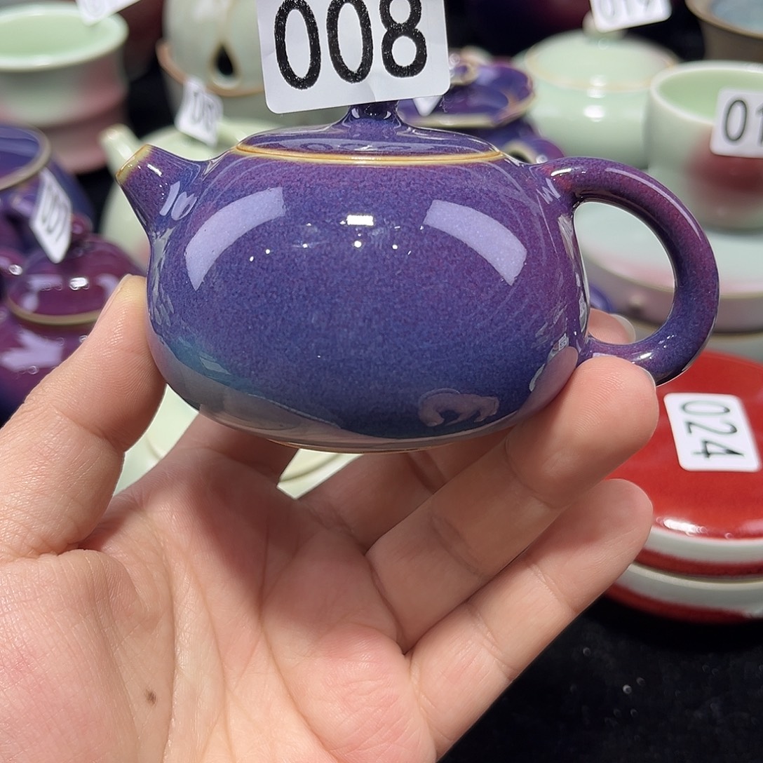 陶摆件钧窑茶器钧窑茶器