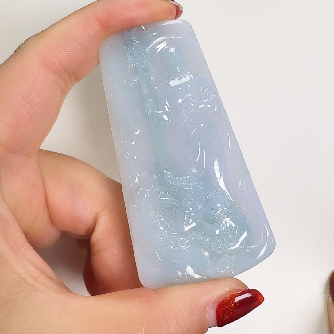 翡翠颈饰未镶嵌热*.地藏