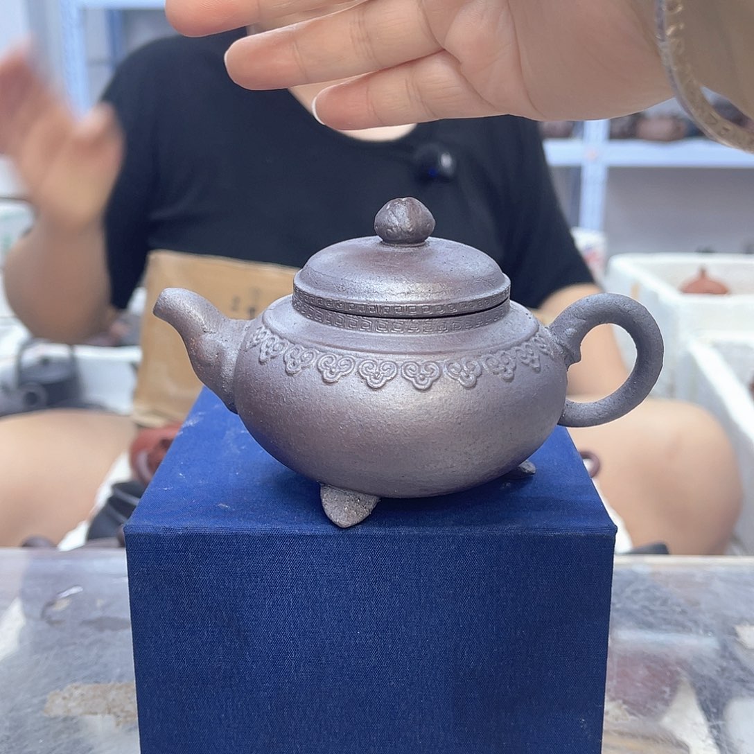 茶壶紫砂宜兴紫砂壶瑕疵