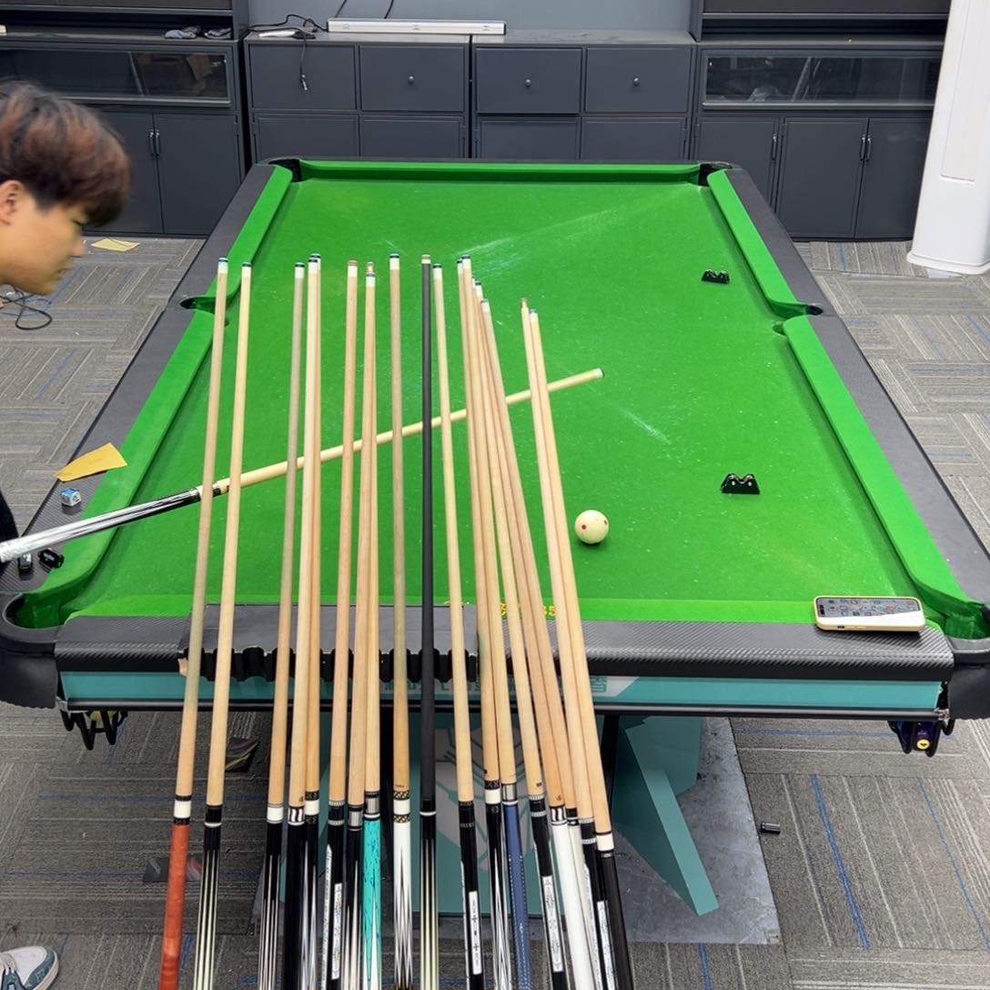 白蜡木长款龙王蓝11.8台球杆