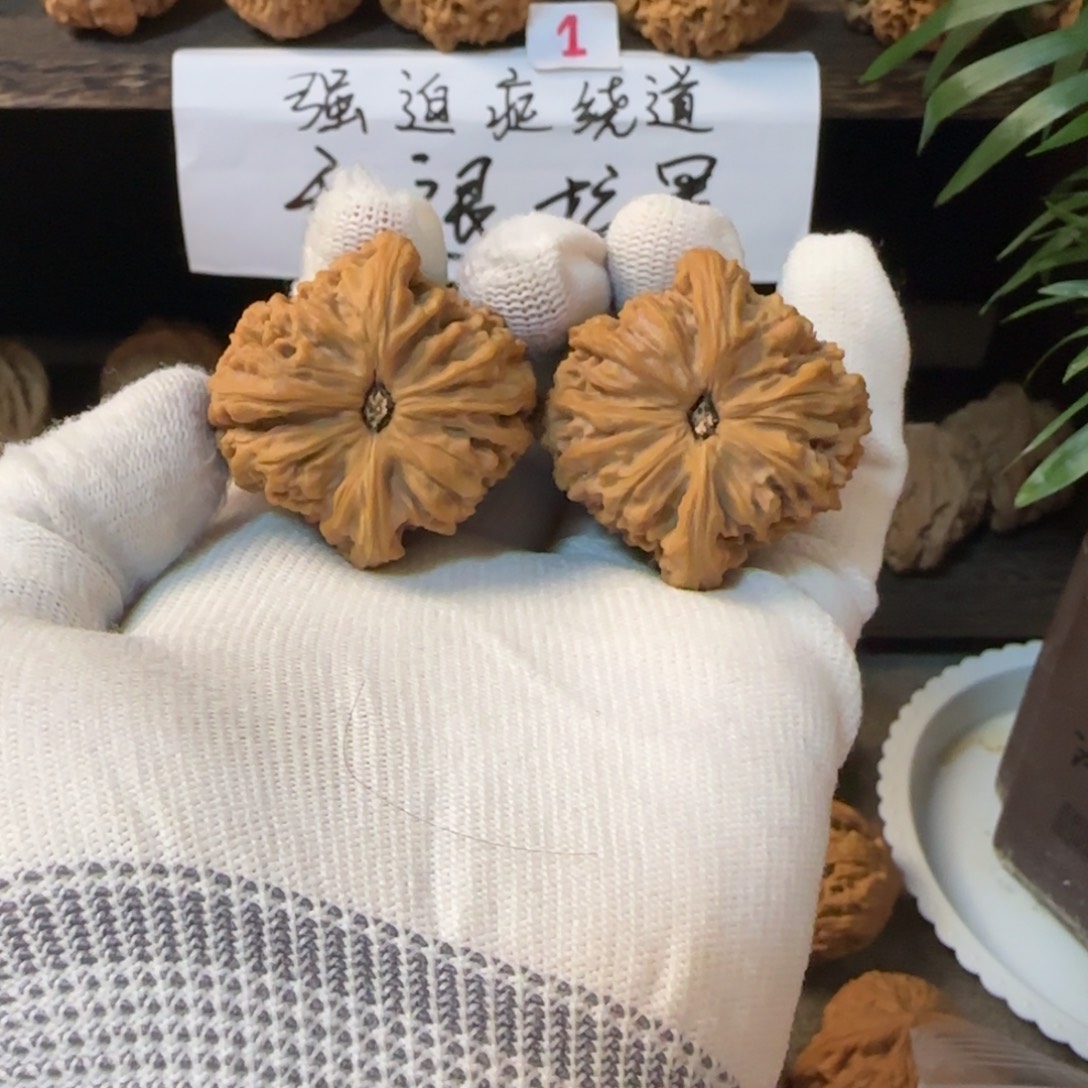 把件文玩核桃南将石41全品