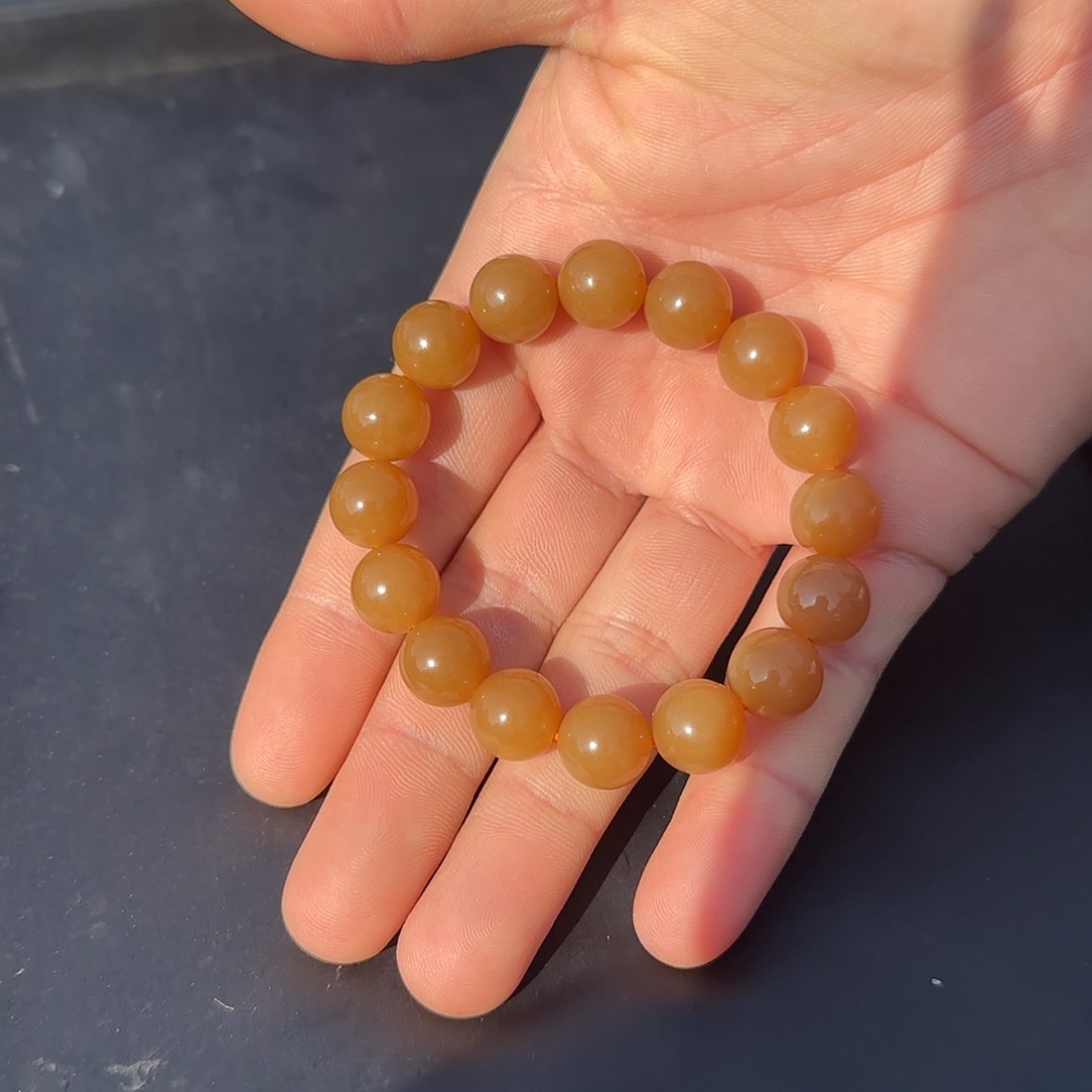 【闪购商品】和田玉手串未镶嵌糖玉手串