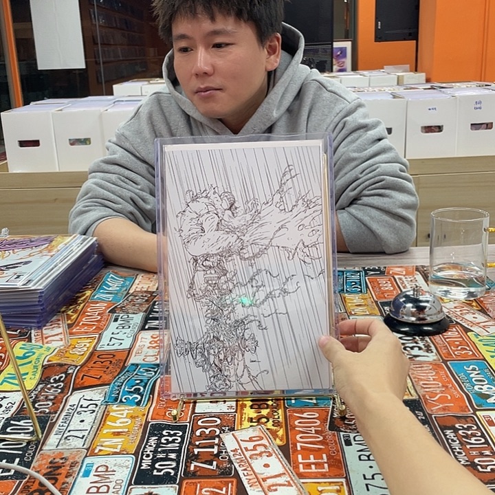 老爷爷蜘蛛侠第一期Sdcc 线稿