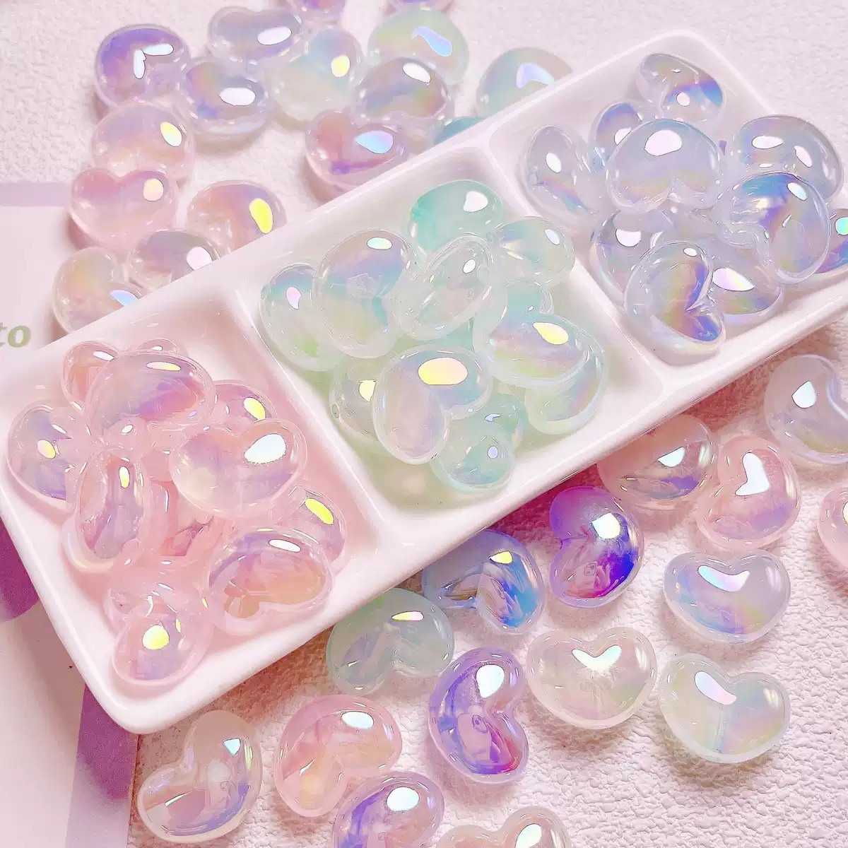 高货桶DIY配件亚克力珠串珠想念小卡自选装桶选完不退