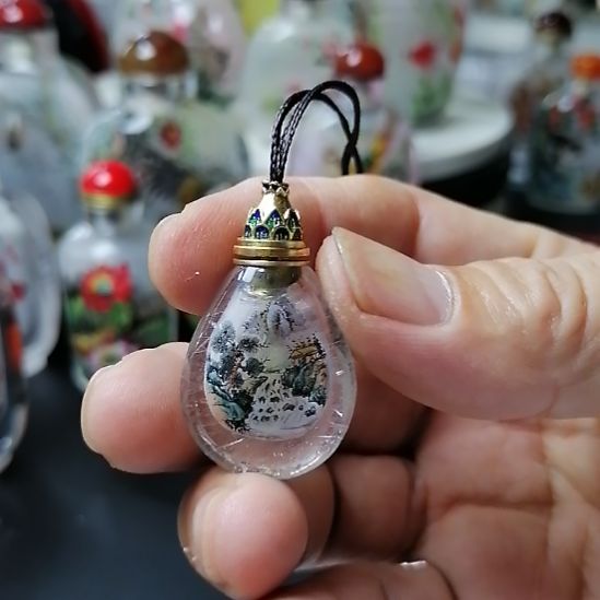 魔***桀有机玻璃内画挂件