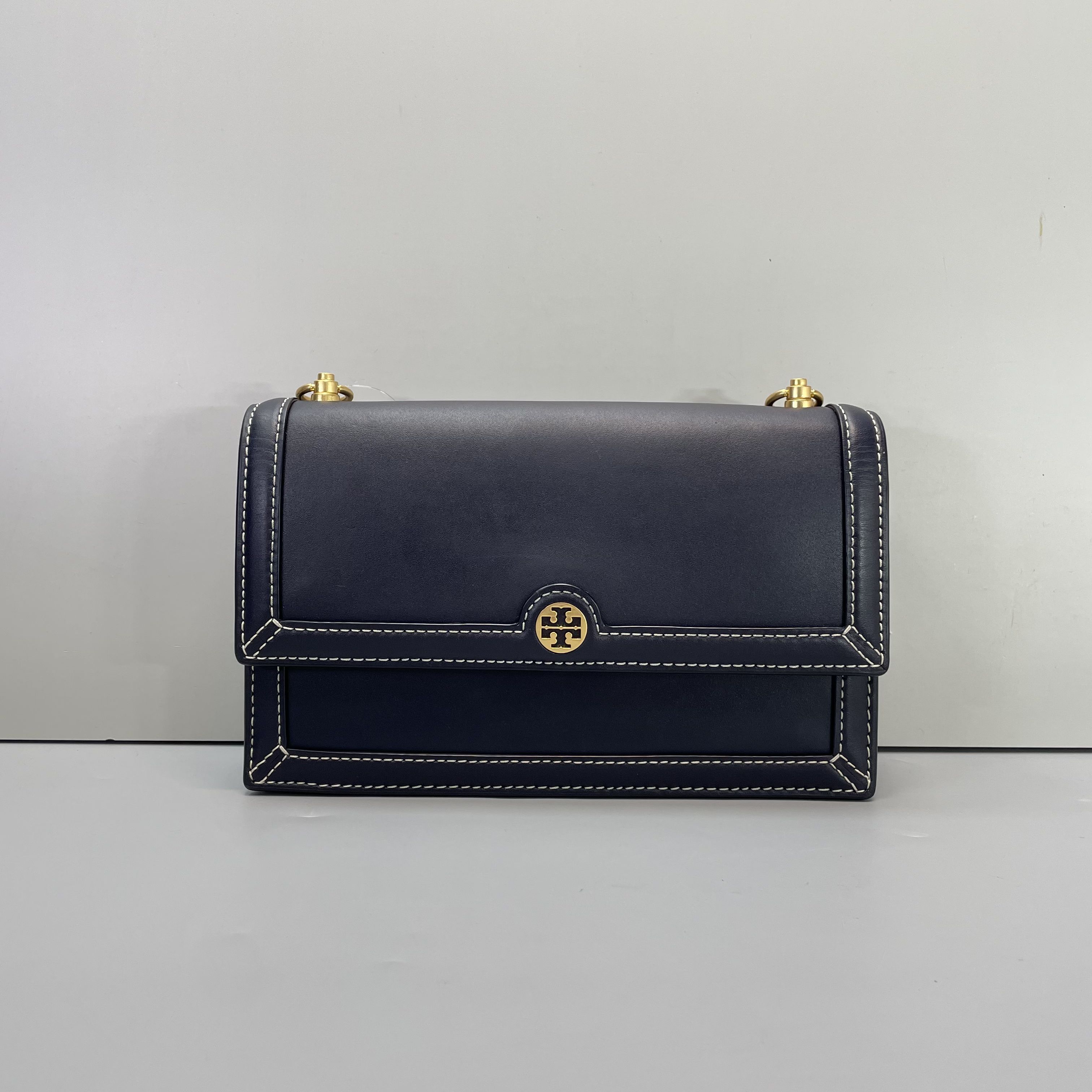 95新 TORY BURCH/汤丽柏琦 小林/小号风琴包22*14*4cmB022005