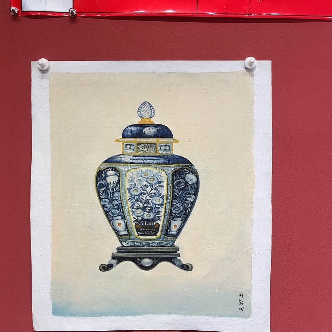 油画刘文桂油画作品