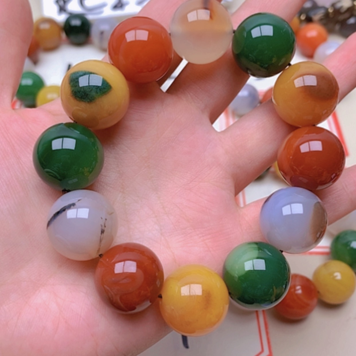 【闪购商品】未镶嵌玛瑙/玉髓珠宝半成品假*真