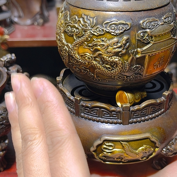 高端精美铜器摆件