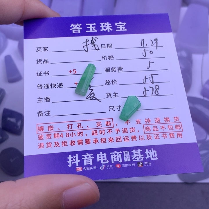 未镶嵌挂件翡翠拽***尼