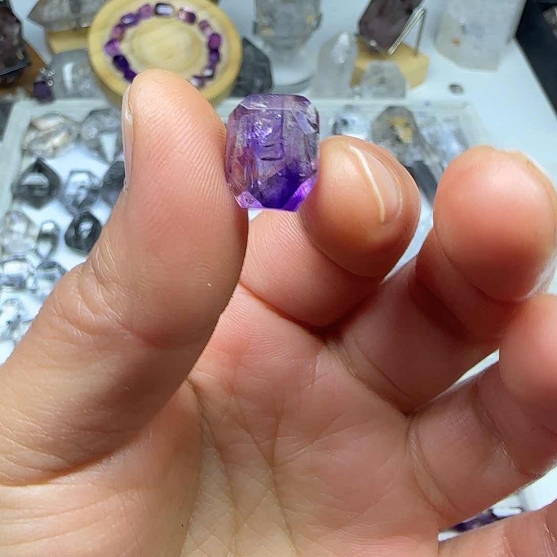 水晶珠宝半成品未镶嵌