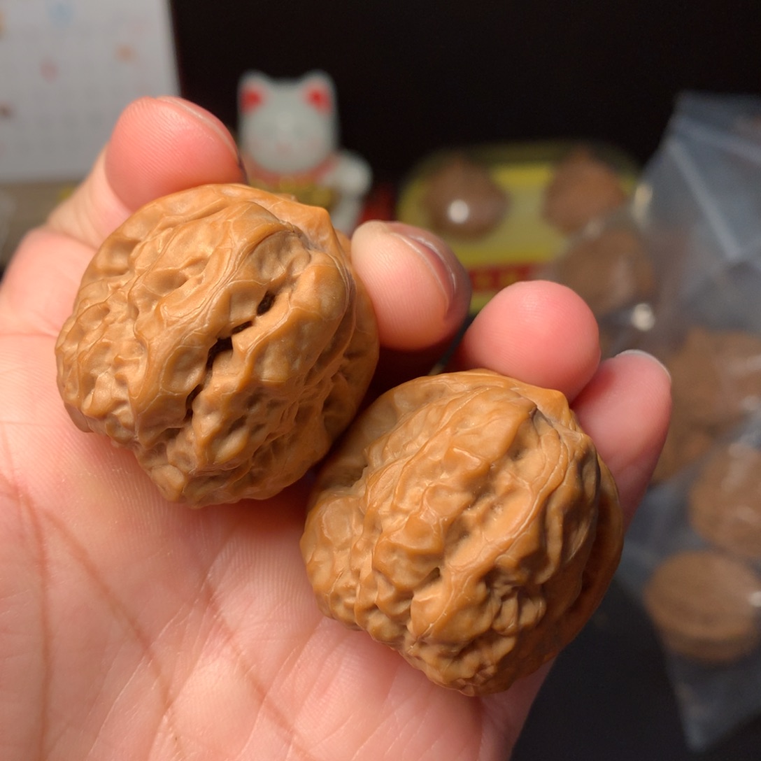 吊坠文玩核桃蛤磨头34