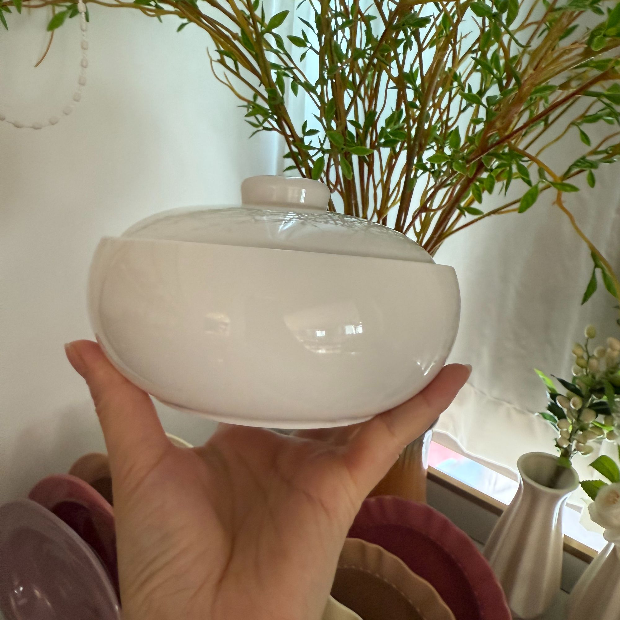 超级好用5.5寸南瓜盅白瓷 1089