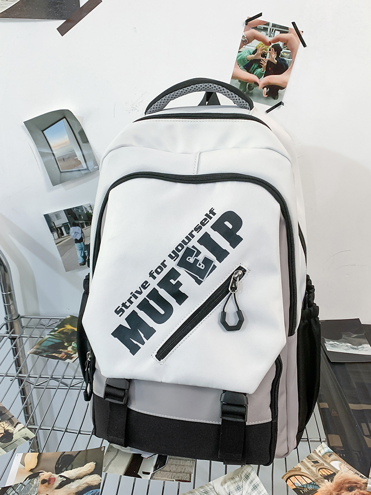 编码851-860孤品新款书包大容量双肩学生包专用百搭潮流