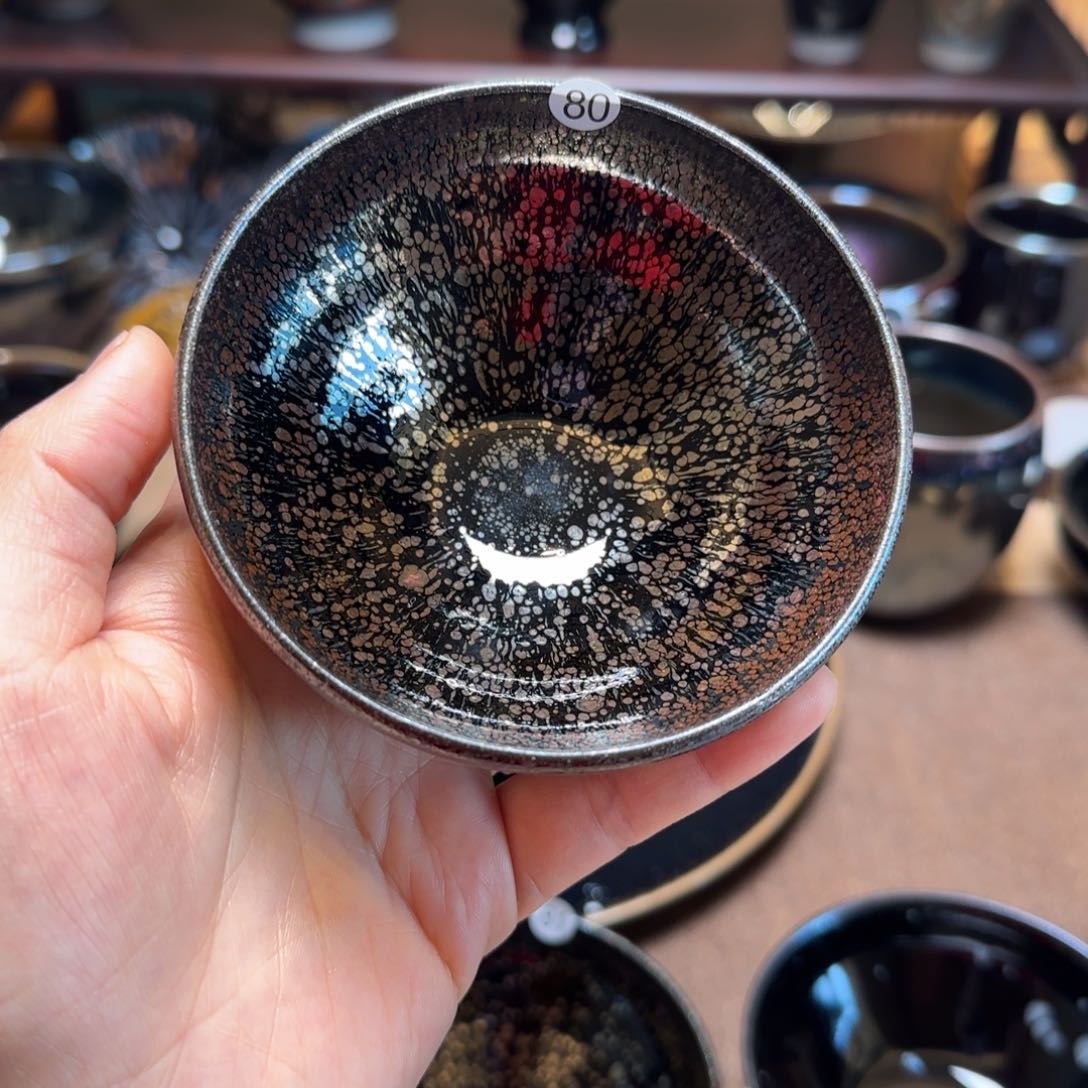 茶盏?****?80 建盏亏米清库存罗宜和碳烧