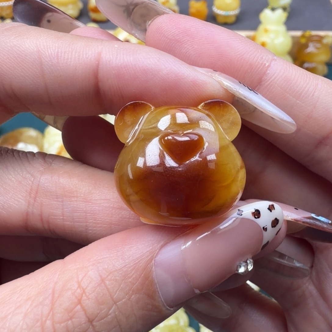 琥珀未镶嵌裸石蜜蜡