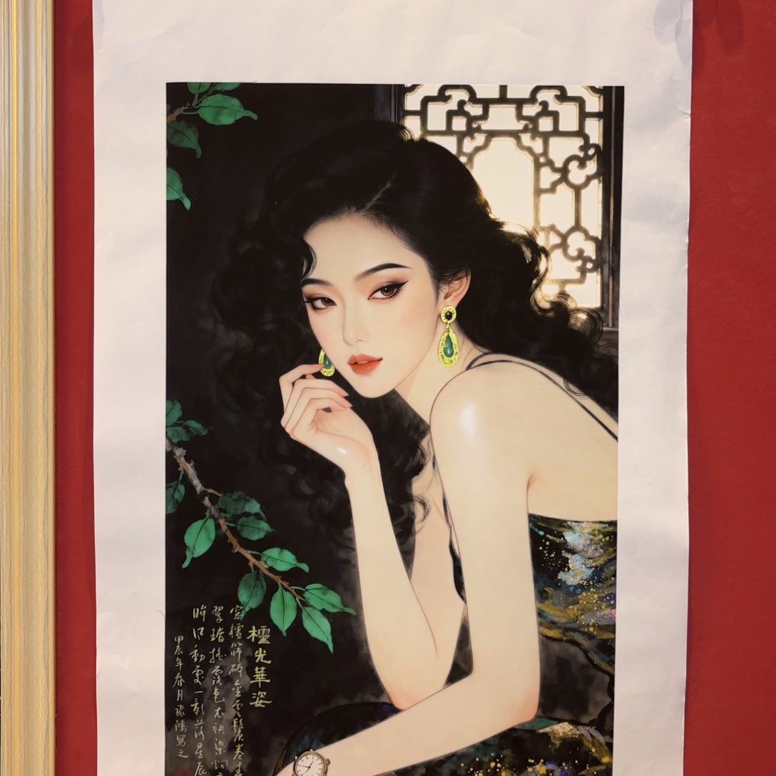 横款精品书画作品