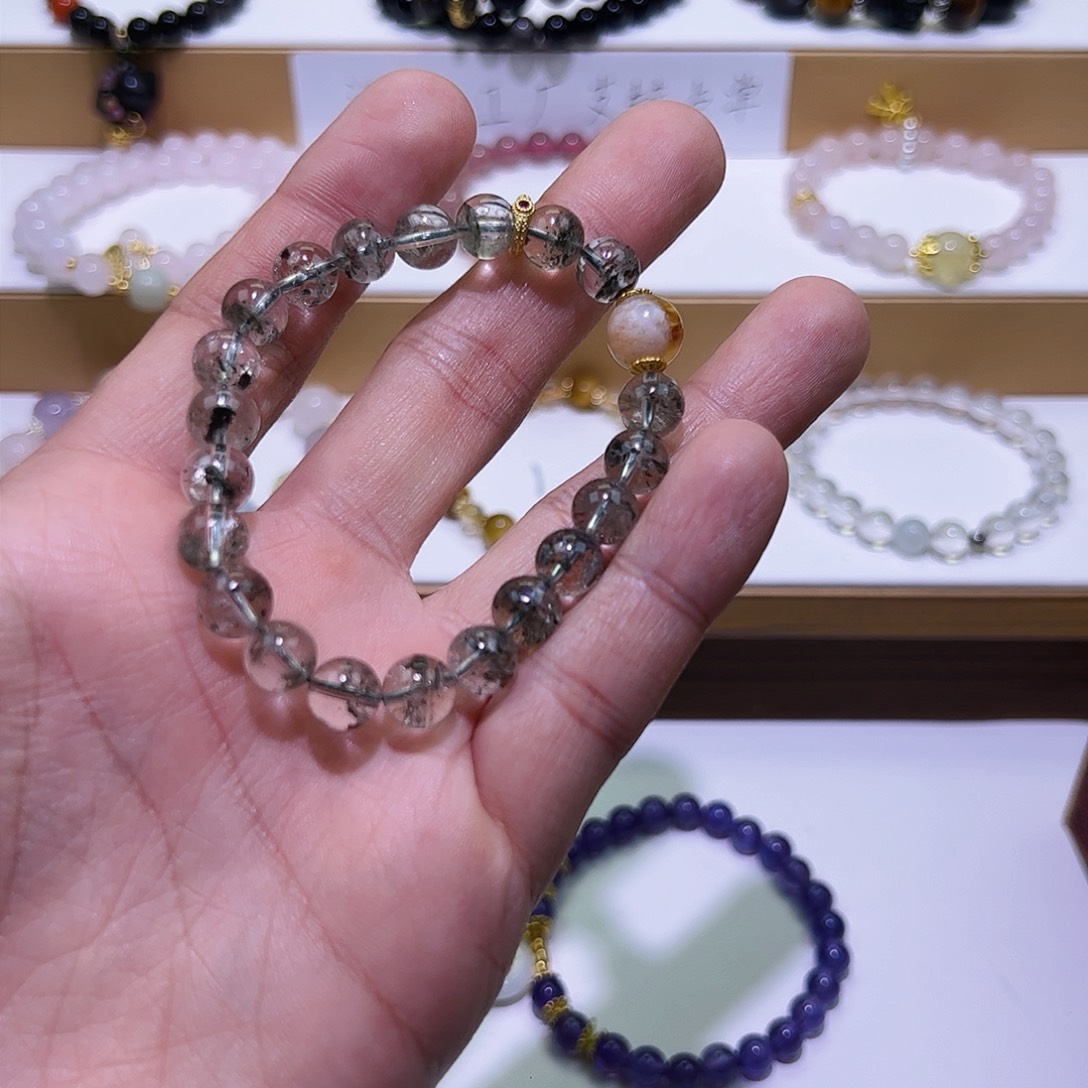 水晶手串未镶嵌手串