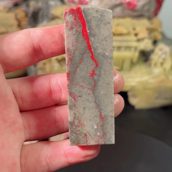 鸡血石鸡血石印章