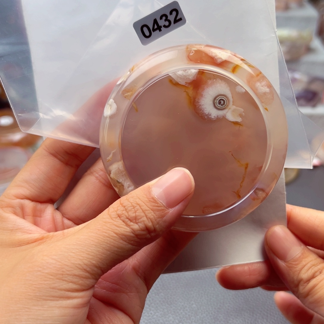 玛瑙/玉髓手镯未镶嵌小*