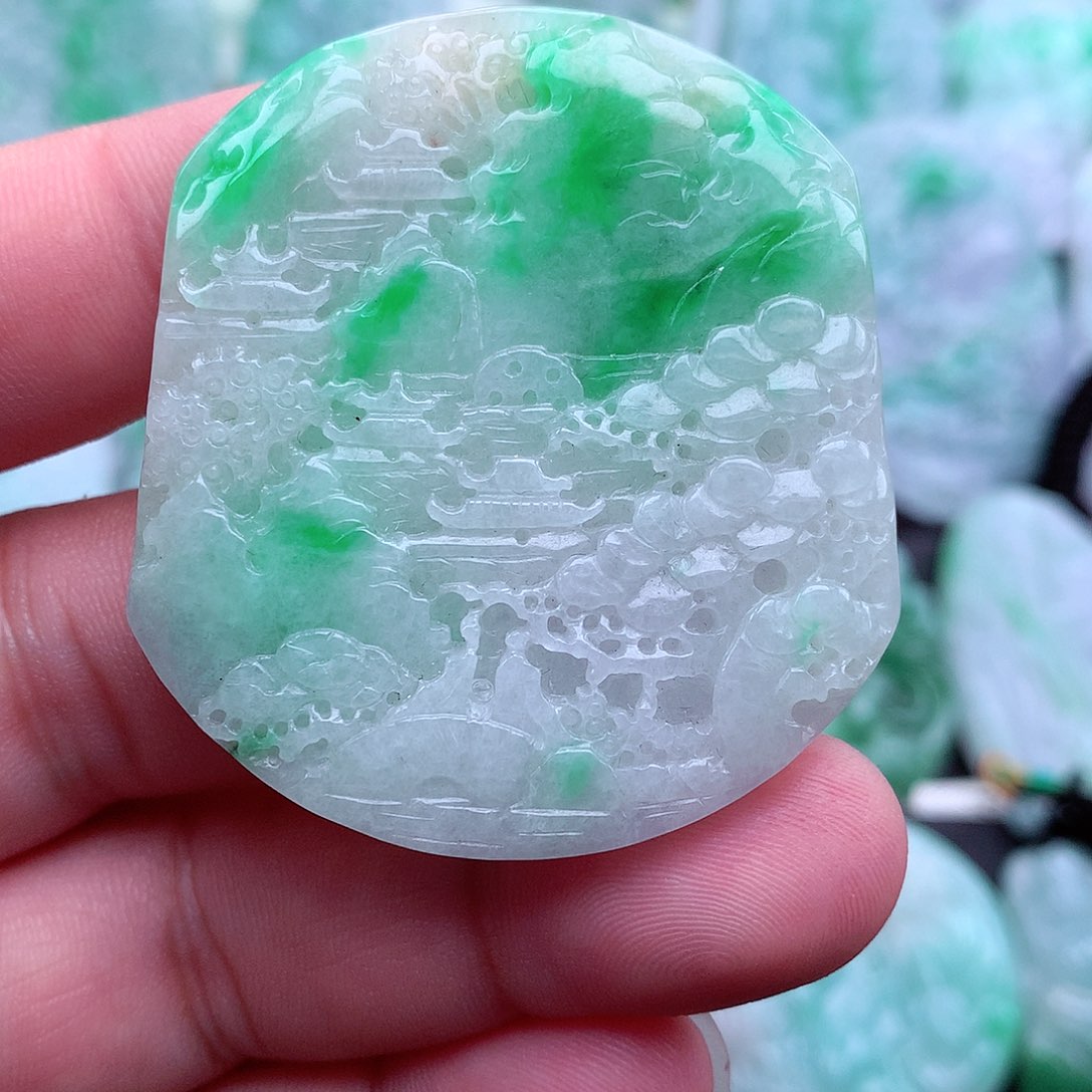 翡翠吊坠(不含链)未镶嵌