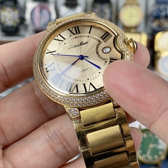 钢金属合金石英机芯