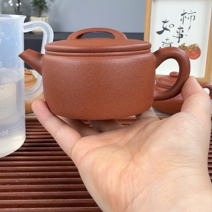 紫砂茶壶微瑕汉瓦