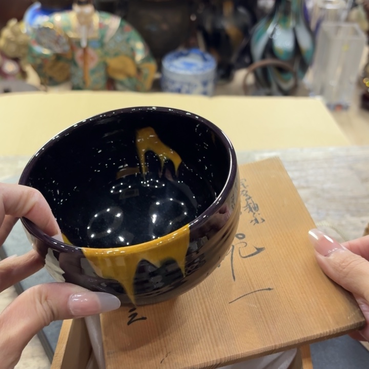 陶瓷古美术置物摆件