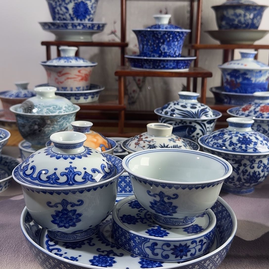 景德镇陶瓷四件套