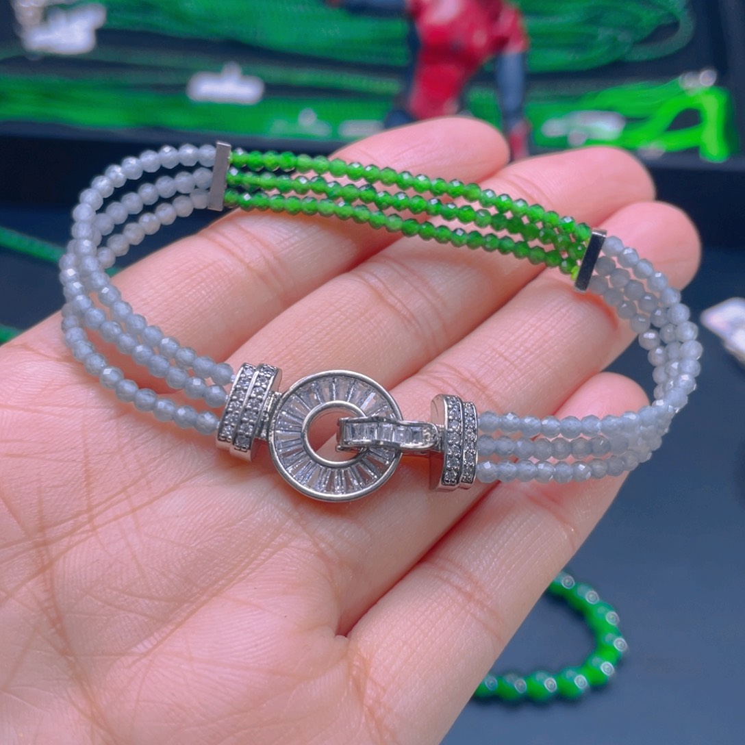 翡翠项链未镶嵌1，