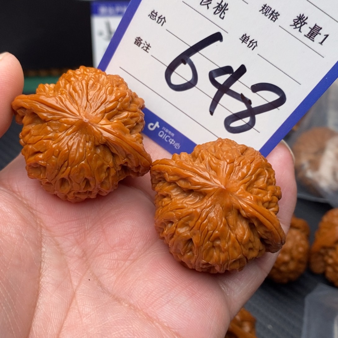 把件桃核磨盘40my