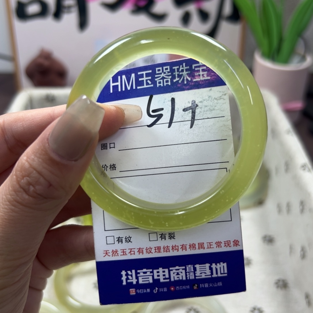 蛇纹石玉手镯未镶嵌256