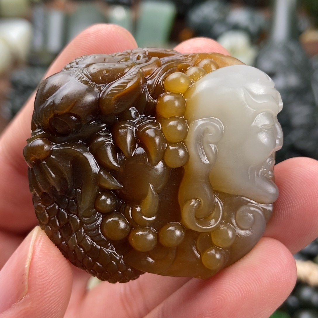 和田玉挂件未镶嵌