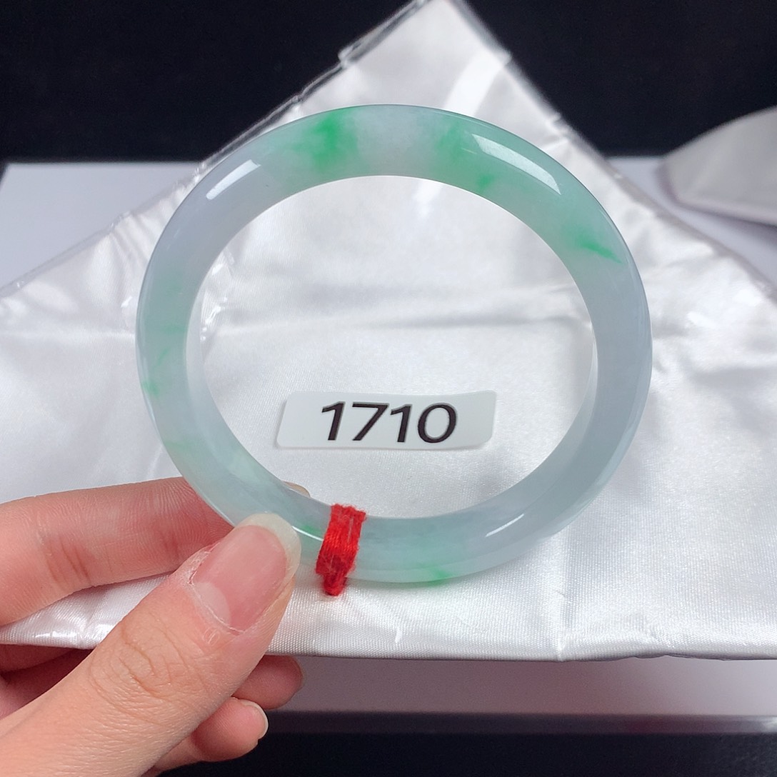 【闪购商品】翡翠手镯未镶嵌天然a货翡翠58