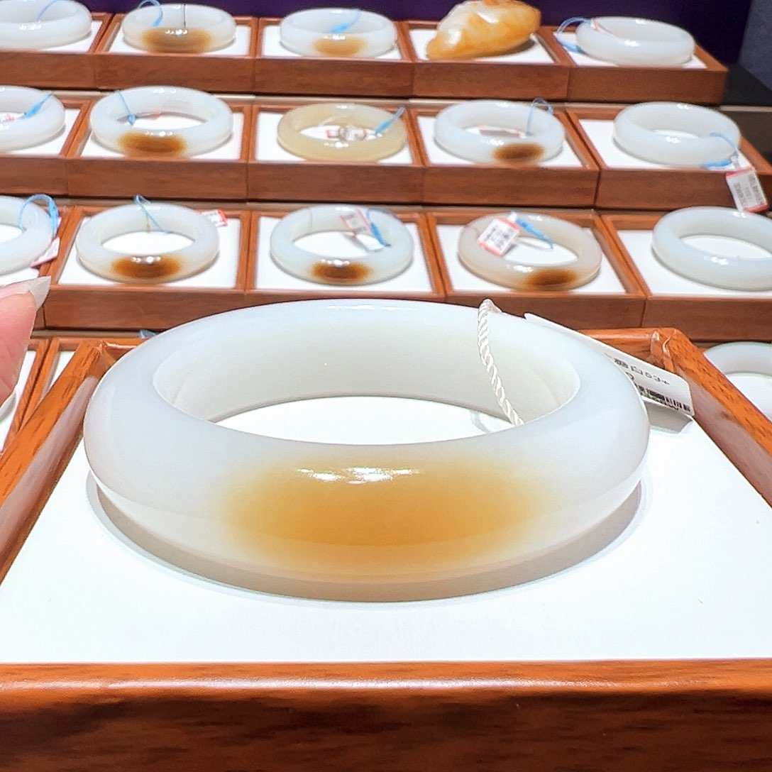 和田玉手镯52/53未镶嵌