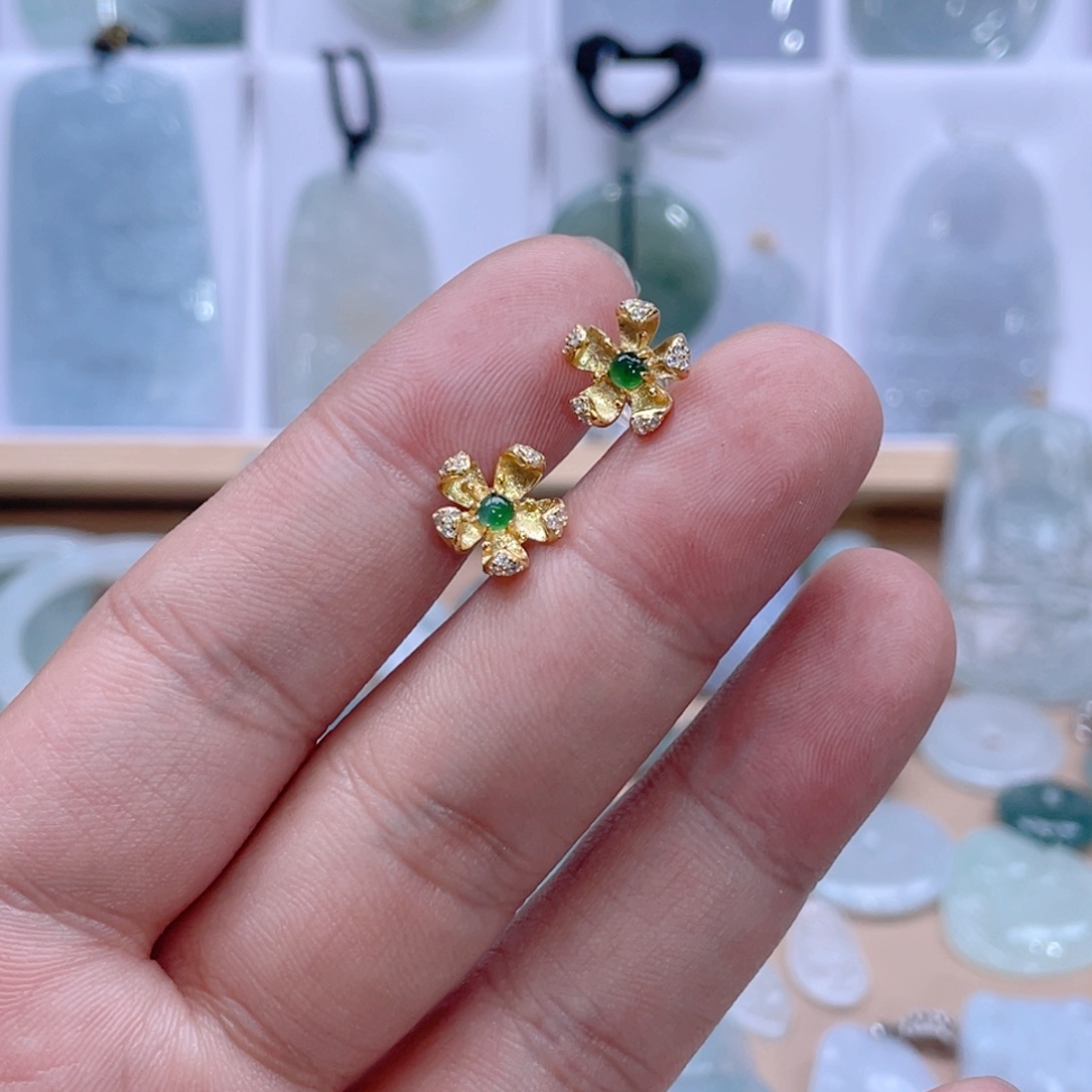 翡翠银S925镶嵌颈饰翡翠A货a a a a