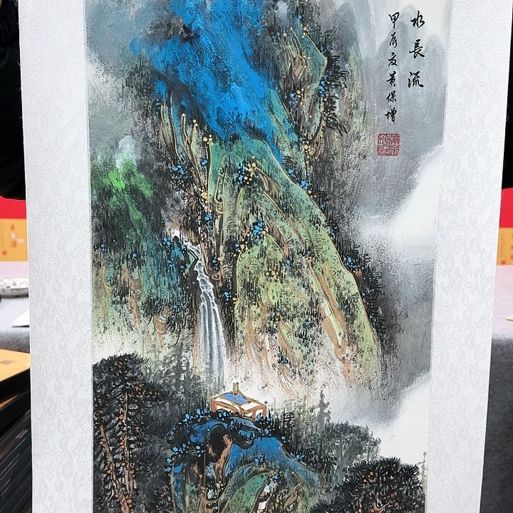 国画书法作品多次参加