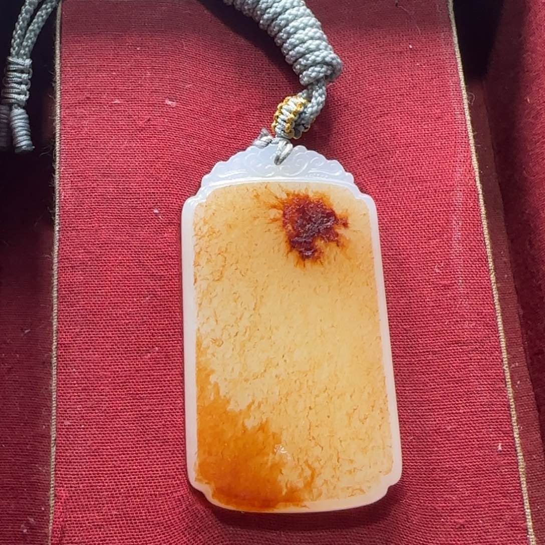 和田玉挂件未镶嵌