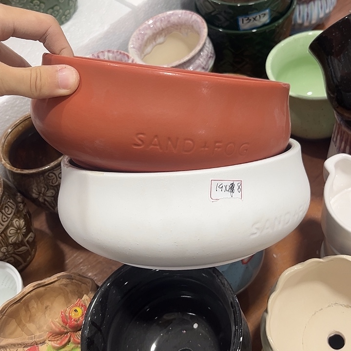 福利价陶瓷花盆全场10包邮