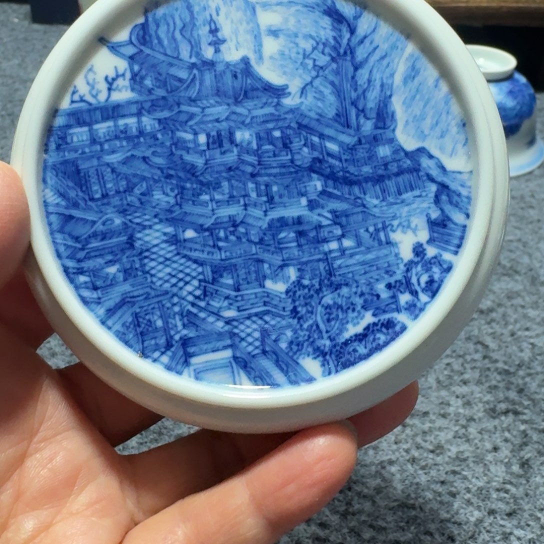 现代景德镇陶瓷手绘茶具