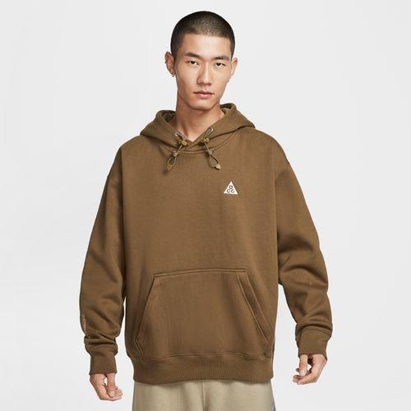 NIKE/耐克官方正品男子ACG户外咖色套头连帽卫衣IM9347-235