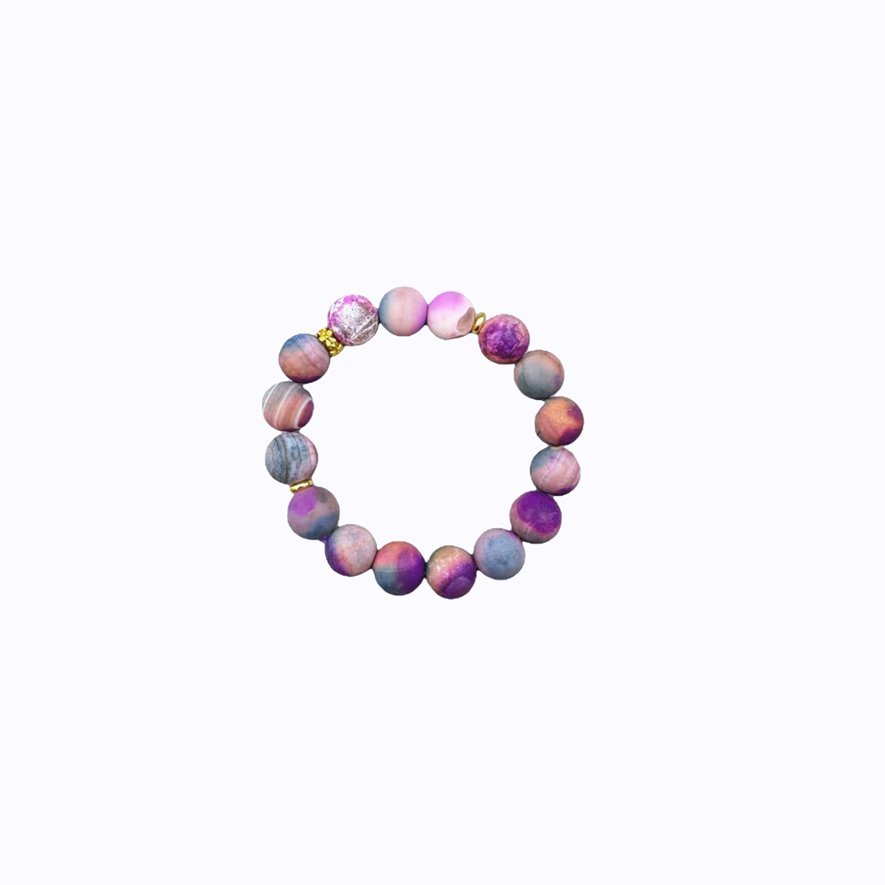 药霜玛瑙手串A46-112赠礼盒（多样性发其一)