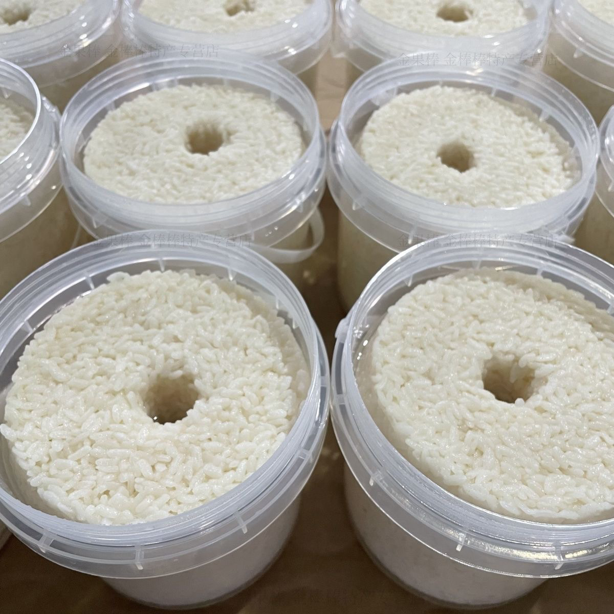 江安纯手工糯米甜酒醪糟原桶发酵