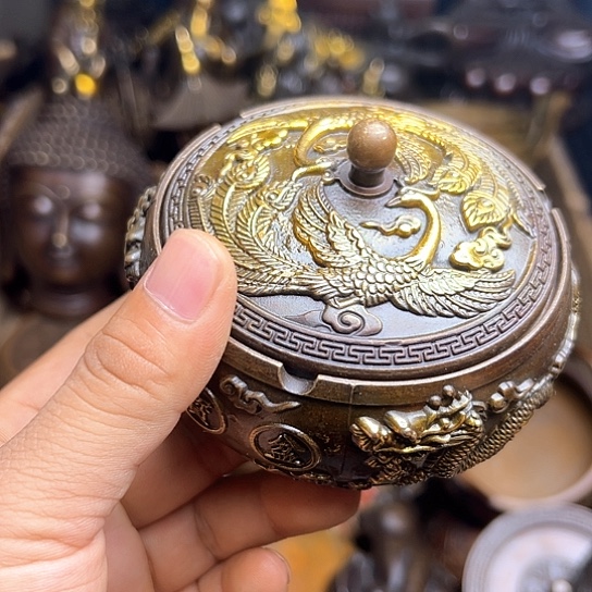铜制文玩把玩物件