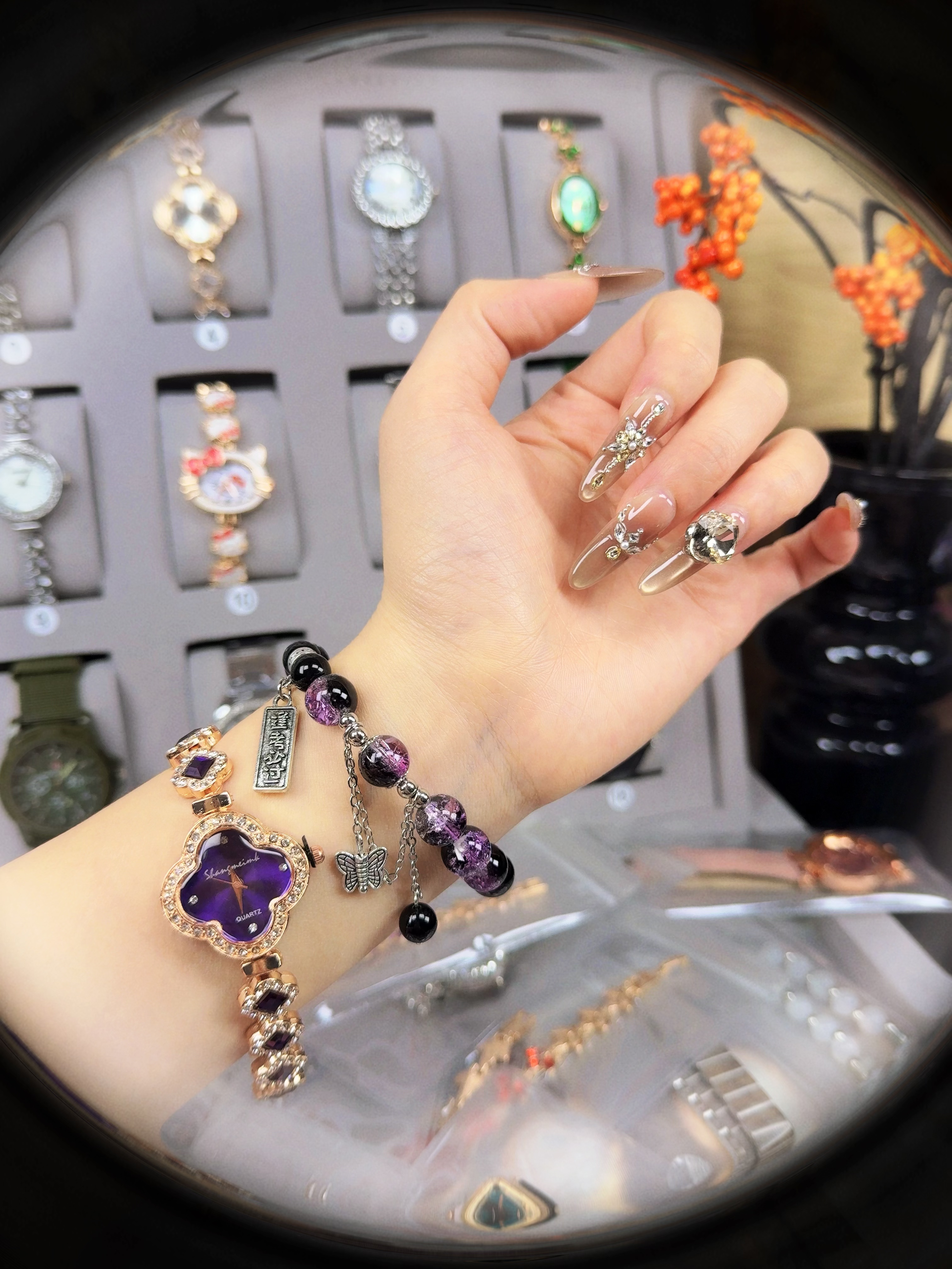 女生礼物精美DIY饰品手表手串玩具礼盒