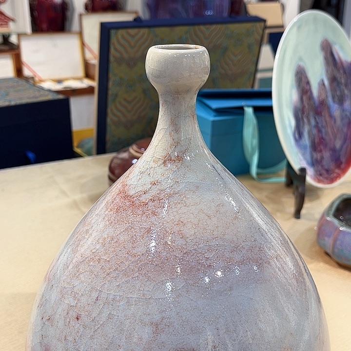 任**?钧瓷摆件钧瓷摆件